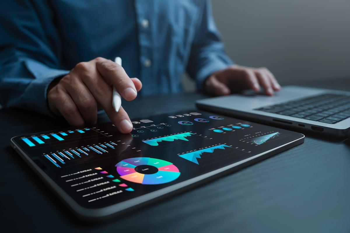Financial dashboard interface